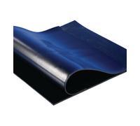 Möller Panneau en caoutchouc l. 1,20 m L. 10 m épaisseur 4 mm NR/SBR sans insert de tis Quantité:12