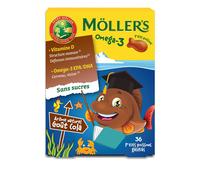 Möller’s Oméga-3 - P’tits Poissons goût Cola Gummies 36 pc(s)
