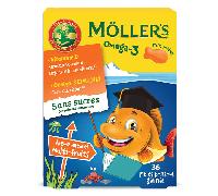 Möller’s Oméga-3 P’tits poissons Multifruit 36 gommes
