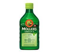 Möller's Cod Liver Oil Omega-3 with Green Apple Flavor, 250 ml