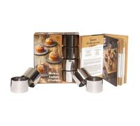 Moelleux, Fondants Et Coulants Nestlé Dessert - Avec 4 Cercles À Pâtisserie En Métal