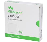 Mölnlycke® Exufiber® 5 x cm Compresses 10 pc(s)