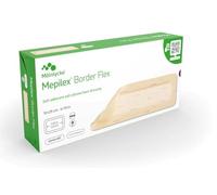 Mölnlycke Mepilex Border Flex 10x25 cm | Pansement Hydrocellulaire Flexible en Silicone | Pour Longues Incisions | 5 Pièces