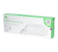 MÖLNLYCKE Mepilex® Border Post-Op - Pansement post-opératoire auto-fixant siliconé 10 x 25 cm Bandage(S) pc(s)