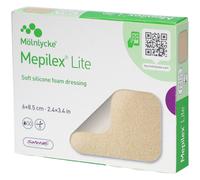 MÖLNLYCKE® Mepilex® Lite Pansement hydrocellulaire siliconé 6 x 8,5 cm Bandage(S) 5 pc(s)