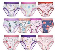 MOEMOE BABY Culottes d'apprentissage Garçon Lot de 10 en Coton Doux, Slip D Apprentissage Absorption Légère pour Petits Accidents, pour Crèche et Quotidien,2-6 Ans