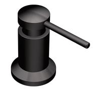 Moen, 3942BL, Distributeur de Savon, Moderne, pour évier de Cuisine, avec Bouteille Rechargeable au-Dessus de l'évier, Noir Mat
