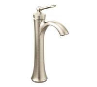Moen 4507bn Wynford One-handle haute Arc savoir de salle de bain robinet, Nickel brossé