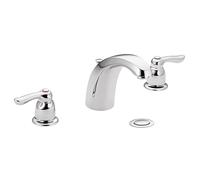 Moen 4945 Chateau Mélangeur faible Arc de salle de bain robinet, Chrome