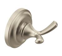 Moen BP6903BN Madison Double Robe Towel Hook, Brushed Nickel