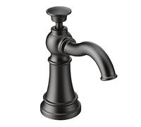 Moen Distributeur de Savon Traditionnel Noir Mat S3945BL