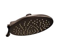 Moen s6320orb Velocity 20,3 cm two-function Rainshower Pommeau de douche avec technologie d'immersion à 2,5 GPM Débit, bronze huilé