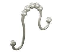 Moen SR2201BN Lot de 12 Anneaux de Rideau de Douche en Nickel brossé