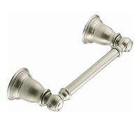 Moen YB5408BN Kingsley Pivoting Paper Holder, Brushed Nickel by Moen