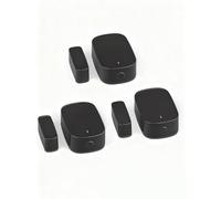 MOES Capteur de Porte et de Fenêtre Intelligent, Nécessite ZigBee Tuya Gateway, Détecteur sans Fil pour Système d'alarme et Maison, Compatible avec Smart Life/MOES/Tuya, 3PCS