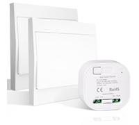 MOES Commande d'Éclairage RF Auto-Alimenté, Kit 1+2