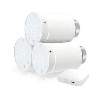 MOES Smart Radiateur Thermostat WLAN, Chauffage Programmable, Économie d'Énergie, Compatible Alexa/Google Home, Smart Living/Tuya App