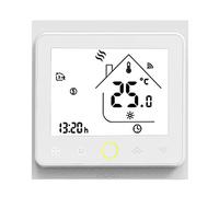 MOES Smart Tuya ZigBee Alexa Thermostat de Chauffage au Sol sans Fil pour Chauffage électrique 16A Compatible avec l'application Smart Life Tuya Alexa Google [Uniquement pour Hubs Tuya ZigBee]