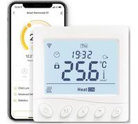 MOES Thermostat Connecté WiFi Chauffage de Chaudière à Gaz, Calendrier et Télécommande sans Hub, Compatible avec Alexa, Google Hom