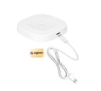 MOES Tuya ZigBee Passerelle Intelligente sans Fil, Hub Intelligent sans Fil pour Maison Connectée, Contrôle Vocal Via Alexa, Compatible avec Alexa Google, Smart Life
