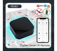 MOES Tuya ZigBee télécommande IR intelligente télécommande infrarouge universelle pour maison intelligente fonctionne avec Alexa Google Home ZigBee IR Remote