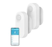 MOES Zigbee Capteur de Mouvement Intelligent, détecteur de Mouvement pour la sécurité Domestique, capteur de Mouvement sans Fil avec APP de télésurveillance, Commande vocale Compatible avec Alexa.