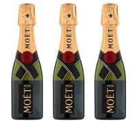 Moët & Chandon Brut Champagne Mini-Moët Bottles 3 x 20cl