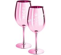 Moët & Chandon Ibiza Imperial Lot de 2 flûtes à champagne en verre pur Rose