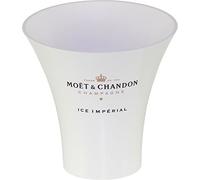 Moët & Chandon Ice Impérial Rafraîchisseur Trendy (blancs) Seau à Champagne Glaçons récipient bouteille refroidisseur