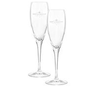 Moët & Chandon Impérial Lot de 2 flûtes à champagne en verre transparent 0,2 l