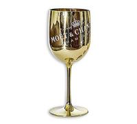 Moet et Chandon Verre à Champagne en Plastique (Or, 1)