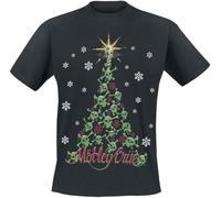 Mötley Crüe All I Want for Christmas is Crue Homme T-Shirt Manches Courtes Noir L