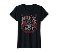 Mötley Crüe Bikers Skull T-Shirt, Femme, Noir, M
