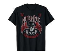 Mötley Crüe Bikers Skull T-Shirt, Homme, Noir, M