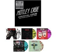 Crücial Crüe – The Studio Albums 1981-1989 – Coffret vinyle coloré – BMG