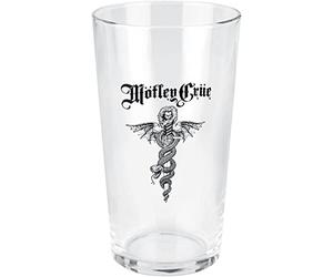 Mötley Crüe Dr. Feelgood Unisexe Verre à pinte transparent, Verre, 0,5 L