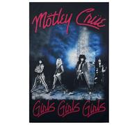 Mötley Crüe Girls, girls, girls Unisexe Drapeau multicolore 100% Polyester
