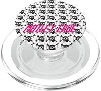 Mötley Crüe - Pink Logo Skulls PopSockets PopGrip pour MagSafe