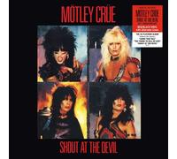 MÖTLEY CRÜE - SHOUT AT THE DEVIL(BLACK IN RUBY COLORED VINYL) VINYL LP NEUF