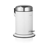 MÖVE 40891-001, 3 L, rond, acier inoxydable, blanc, pédale, Allemagne