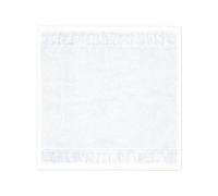 MÖVE Bamboo Luxe Serviettes Lavettes 30 x 30 cm, Fabriqué en Allemagne, 60% coton / 40% viscose en pulpe de bambou, Snow (Blanc)