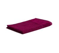 MÖVE Bamboo Luxe Serviette d’invité 30 x 50 cm, Fabriqué en Allemagne, 60% coton / 40% viscose en pulpe de bambou, Beery (Rouge)