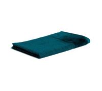 MÖVE Bamboo Luxe Serviette d’invité 30 x 50 cm, Fabriqué en Allemagne, 60% coton / 40% viscose en pulpe de bambou, Deep Lake (Bleu)