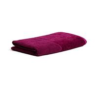 MÖVE Bamboo Luxe Serviette de Bain 80 x 150 cm, Fabriqué en Allemagne, 60% coton / 40% viscose en pulpe de bambou, Beery (Rouge)