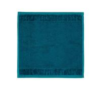 MÖVE Bamboo Luxe Serviettes Lavettes 30 x 30 cm, Fabriqué en Allemagne, 60% coton / 40% viscose en pulpe de bambou, Deep Lake (Bleu)