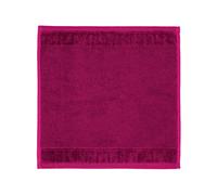 MÖVE Bamboo Luxe Serviettes Lavettes 30 x 30 cm, Fabriqué en Allemagne, 60% coton / 40% viscose en pulpe de bambou, Beery (Rouge)
