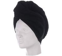 Möve Basic Turban éponge 27 x 67 cm Noir