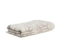 Möve Brooklyn Botanic Serviette de Bain 85% Coton, 10% Viscose, 5% Lin, Naturel/Cachemire 80 x 150 cm