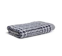 Möve Brooklyn Glencheck Serviette de Douche 85% Coton, 10% Viscose, 5% Lin, 80 x 150 cm