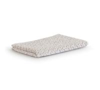 Möve Brooklyn Serviette d'invité à Chevrons 85% Coton, 10% Viscose, 5% Lin, Naturel/Cachemire 50 x 30 cm